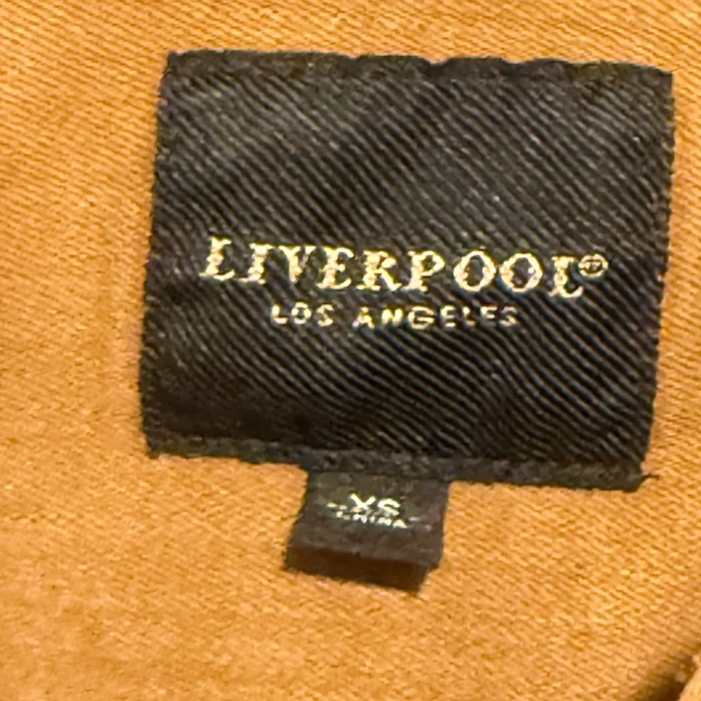 Liverpool Los Angeles NWT Size XS Brown/Tan  Denim Long Sleeve Jacket (0600) - Picture 7 of 16